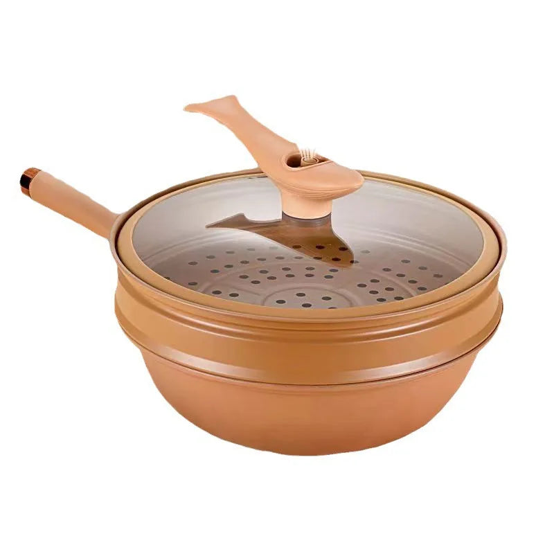 Wok Pan with Steamer Basket – view 7