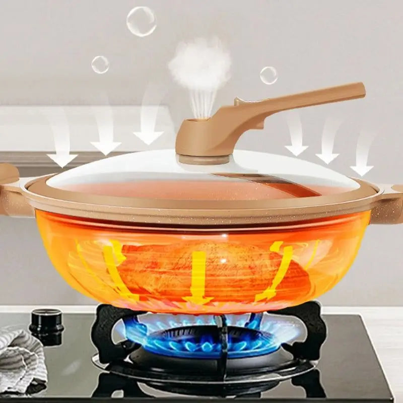 Wok Pan with Steamer Basket – view 5