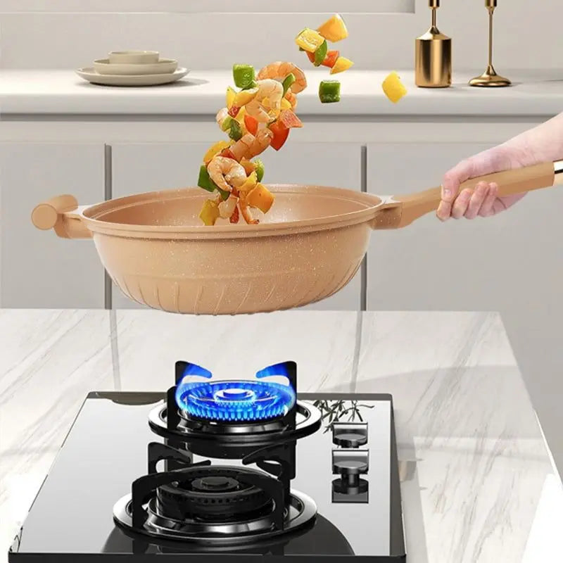 Wok Pan with Steamer Basket – view 4