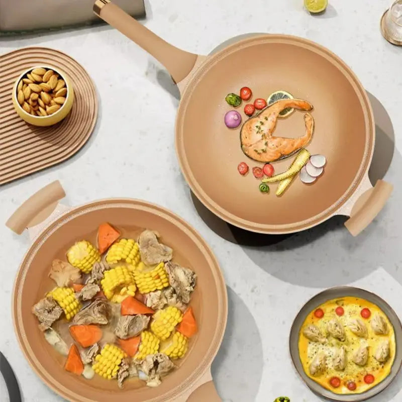 Wok Pan with Steamer Basket – view 3