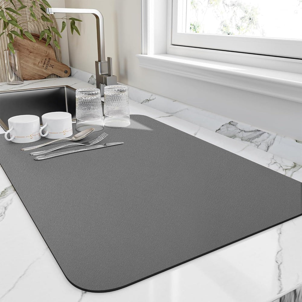 Quick-Dry Kitchen Counter Mat