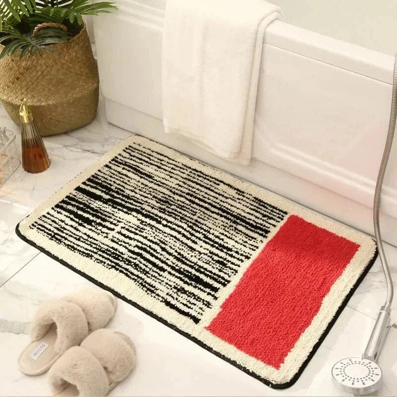 Abstract Pattern Bath Mat