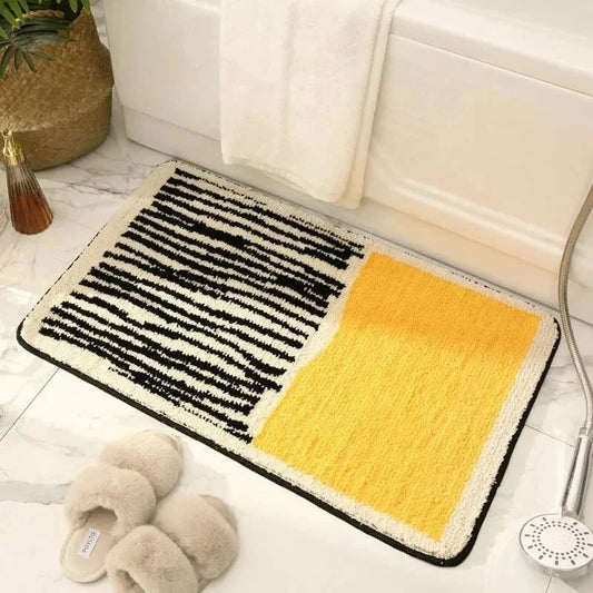 Abstract Pattern Bath Mat – view 2