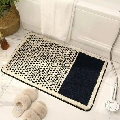 Abstract Pattern Bath Mat – view 4