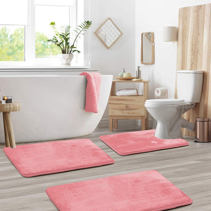 Memory Foam Bath Mat Set – 3-Piece – view 5