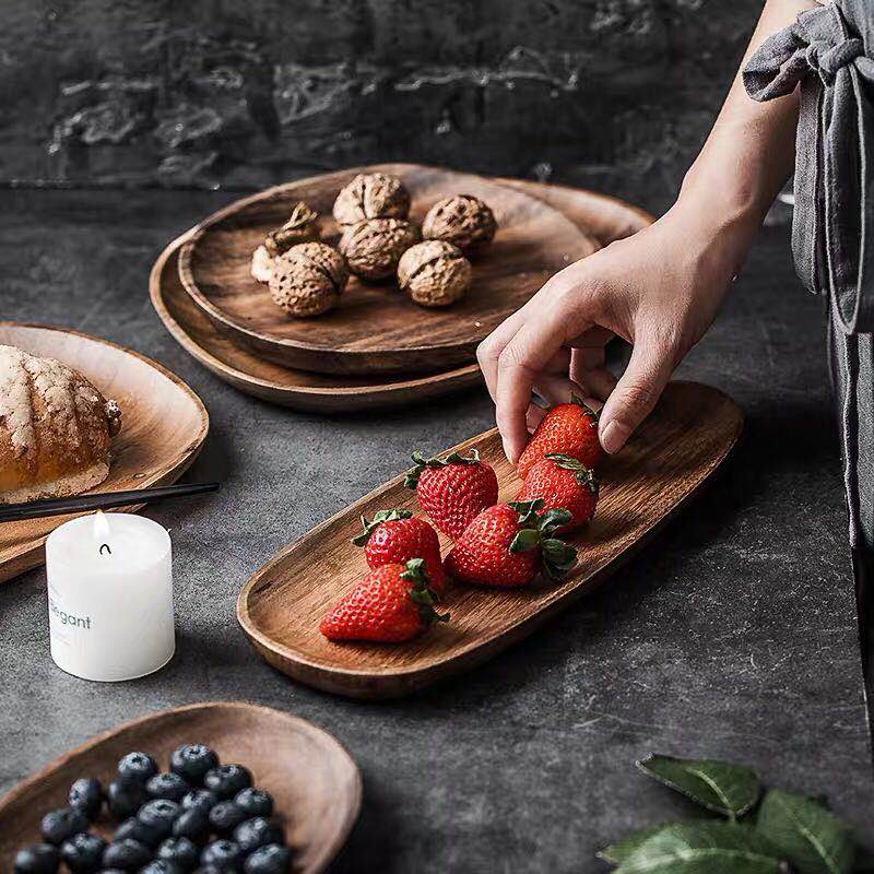 Natural Acacia Serving Board – view 7