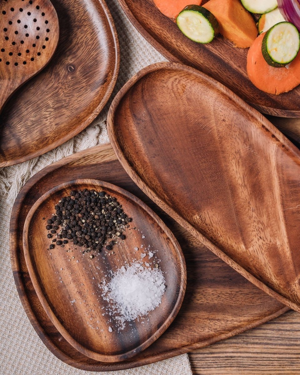 Natural Acacia Serving Board – view 6