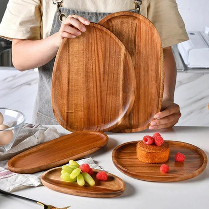 Natural Acacia Serving Board – view 5