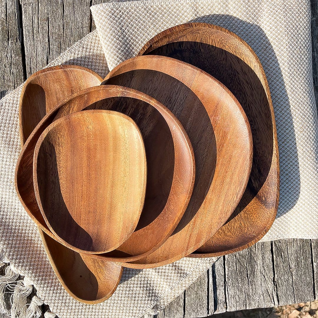 Natural Acacia Serving Board – view 3