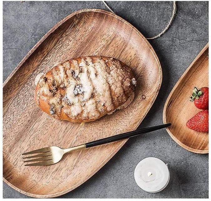 Natural Acacia Serving Board – view 9