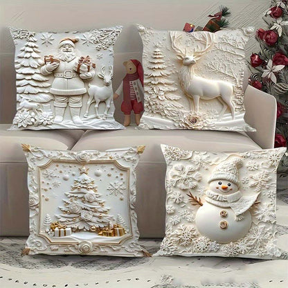 Festive Cushion Cover Set – 4-Piece – view 8
