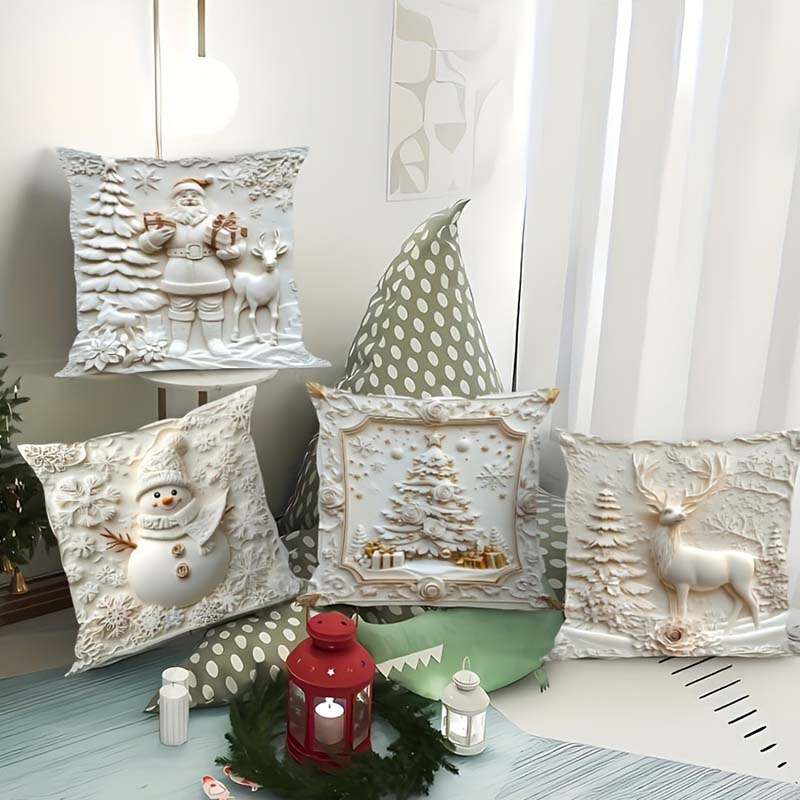 Festive Cushion Cover Set – 4-Piece – view 3