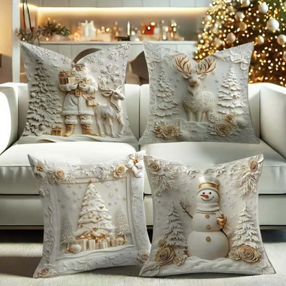 Festive Cushion Cover Set – 4-Piece – view 4