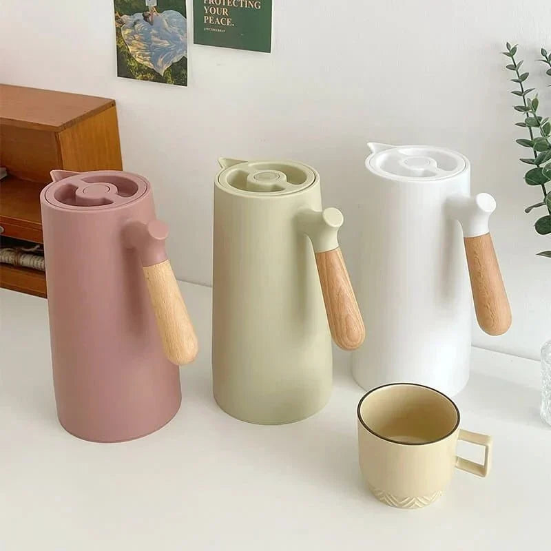 Scandinavian Glass Thermos Jug – 1 L – view 7