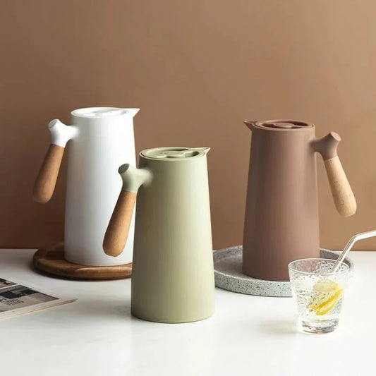 Scandinavian Glass Thermos Jug – 1 L