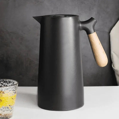 Scandinavian Glass Thermos Jug – 1 L – view 9
