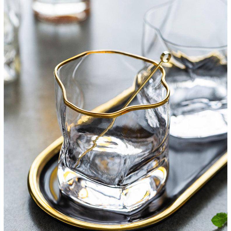 Gold Accent Crystal Whisky Glass Set – view 8