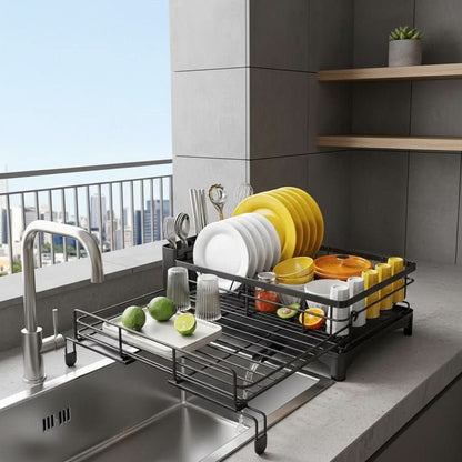 Dish Rack with Drip Tray – view 3
