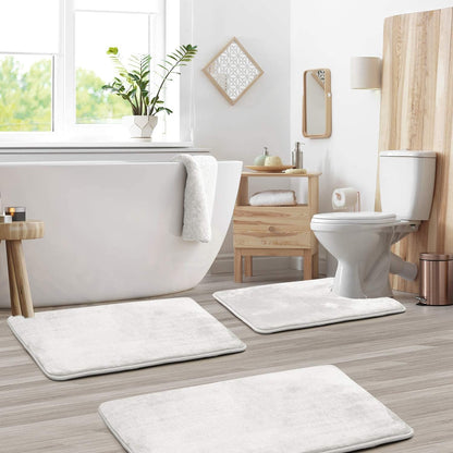 Memory Foam Bath Mat Set – 3-Piece – view 7