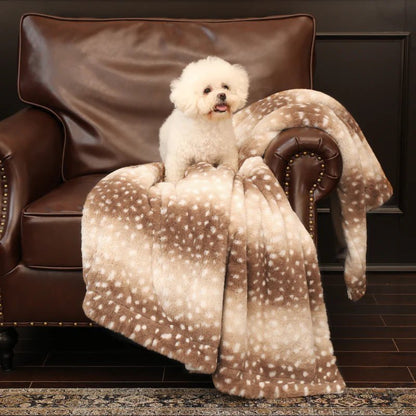Reversible Deer Winter Throw – view 5