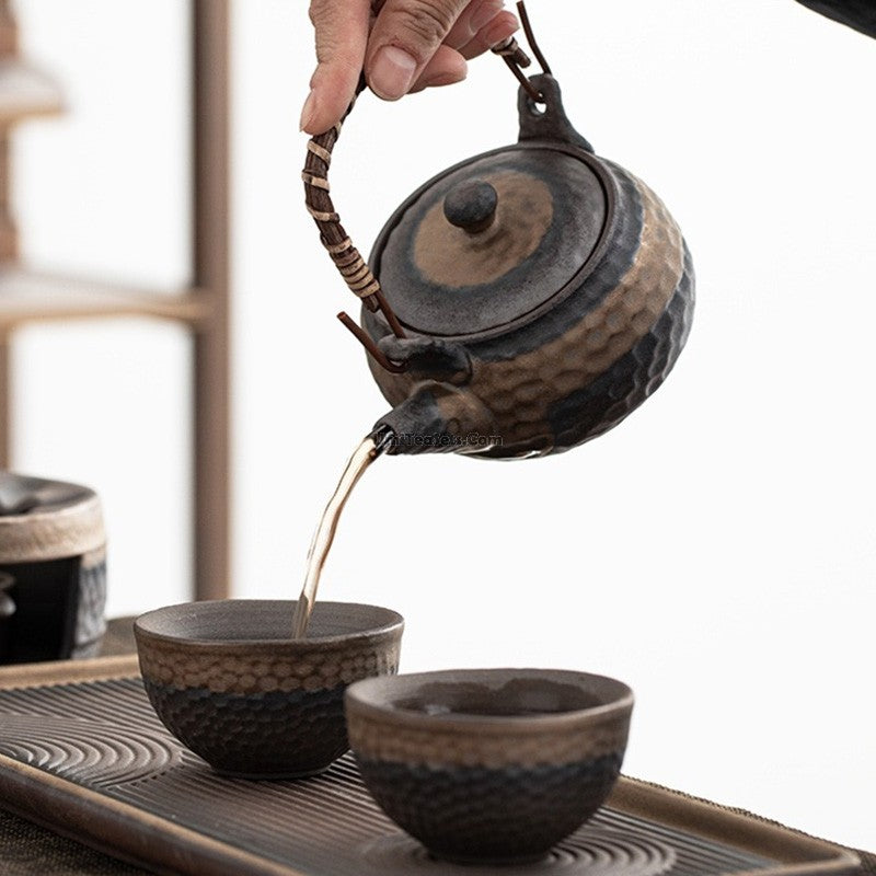 Wabi Sabi Tea Set with Warmer – view 4